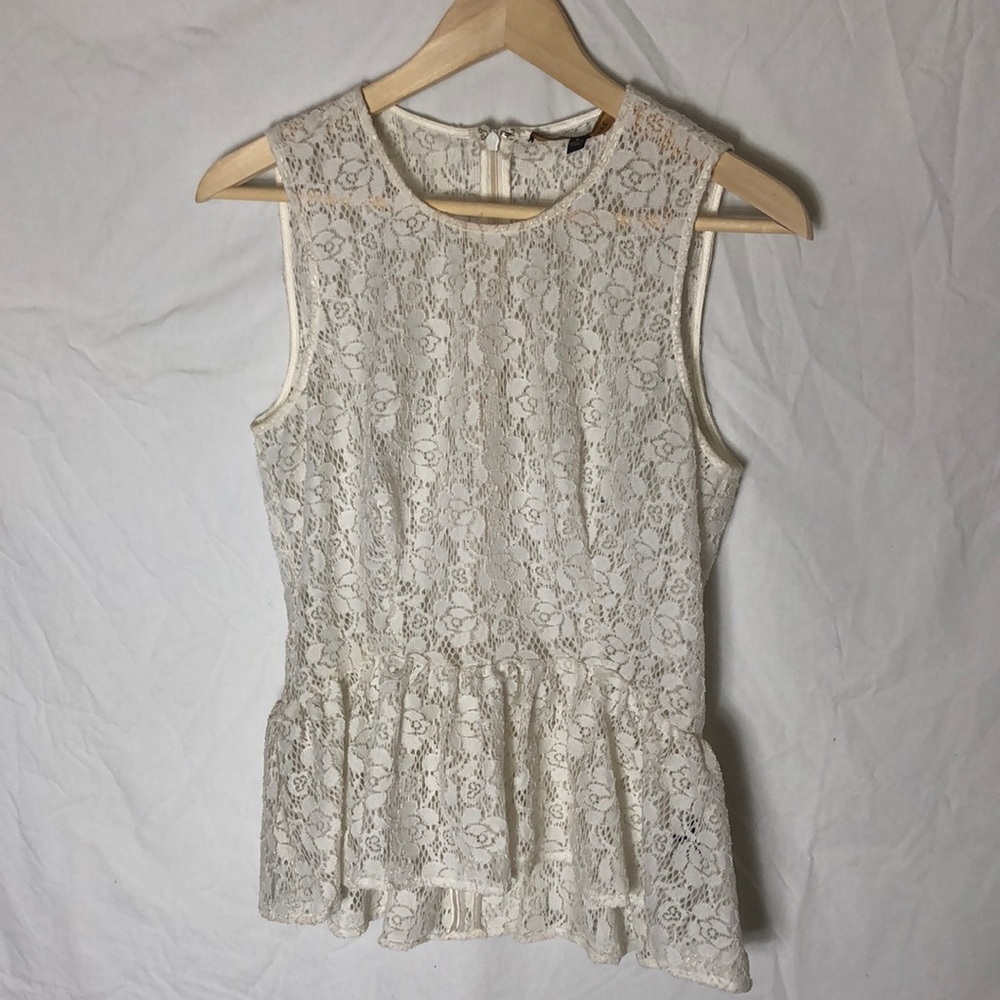Cynthia Steffe Lace Blouse (3)
